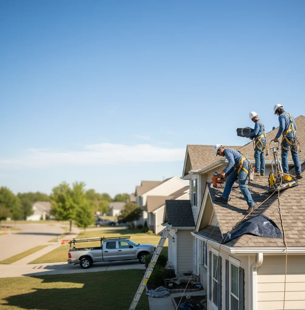 Roof Repair in Minerva